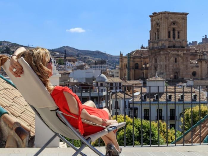 Chezmoihomes Luxury Granada Cathedral Penthouse Exterior foto